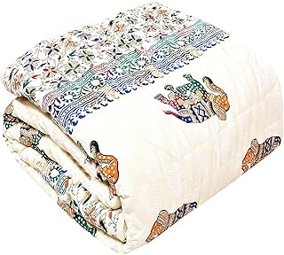 Craft 500 GSM Organic Premium Jaipuri Razai Bed Blanket Ac Quilt for Winter Soft Light Wei Amazon India sale