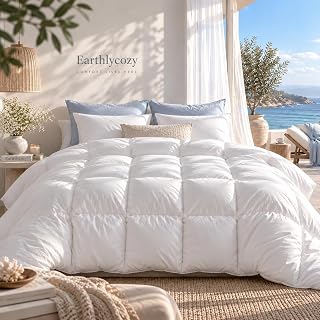Earthlycozy 300GSM Premium Comforter - Hypoallergenic, Breathable, Reversible, Lightweight Amazon India sale
