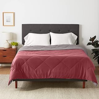 Amazon Basics Reversible Microfiber Comforter | Full/Queen Size | Lightweight & Soft | Pac Amazon India sale