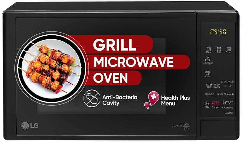 LG 20 L Grill Microwave Oven (MH2044DB, Black) Amazon sale