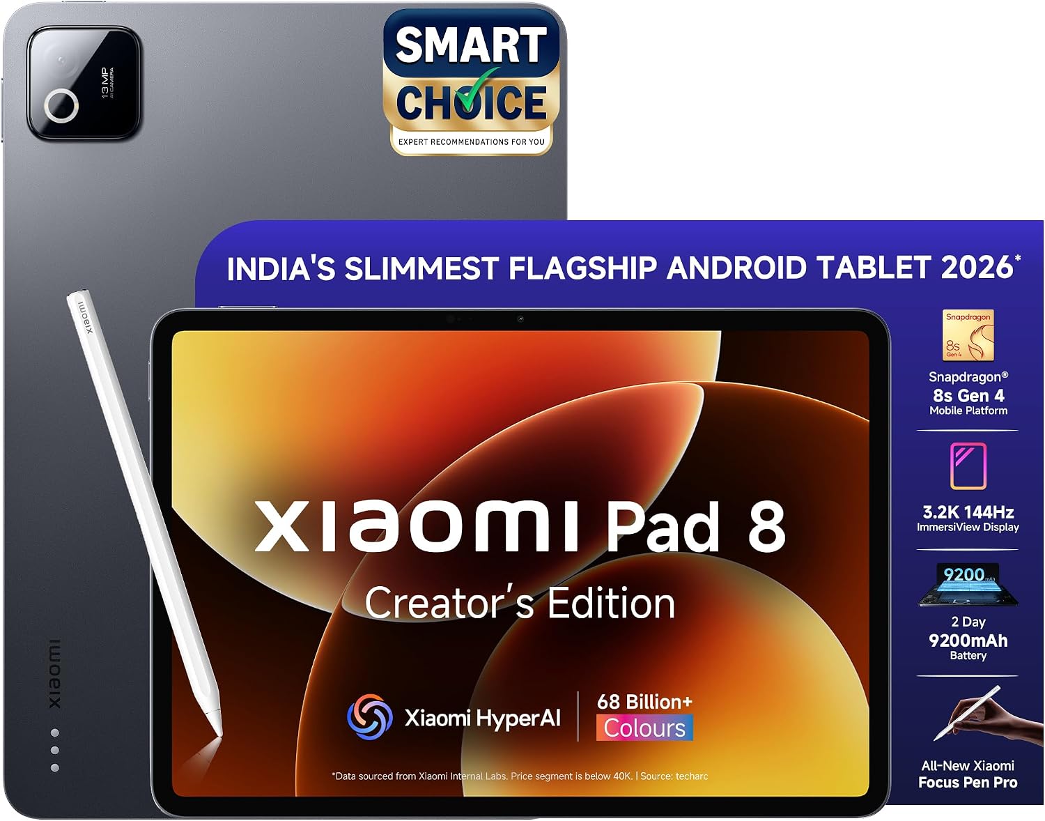 Xiaomi Pad 8 Creator's Edition 12GB 256GB with Focus Pen Pro Amazon sale