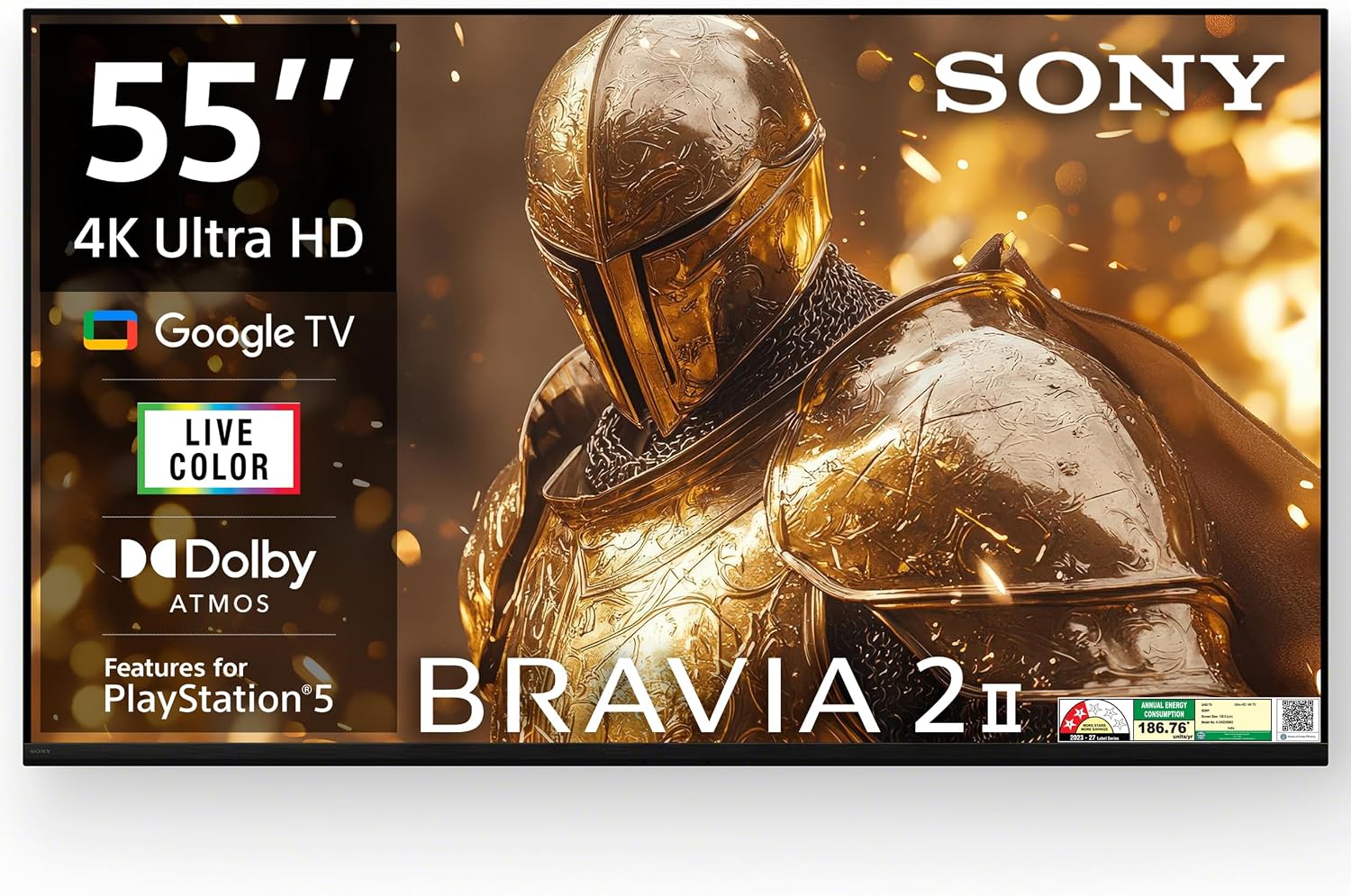 Sony 55-inch BRAVIA 2M2 Series 4K Ultra HD Smart LED Google TV K-55S25BM2 Amazon sale