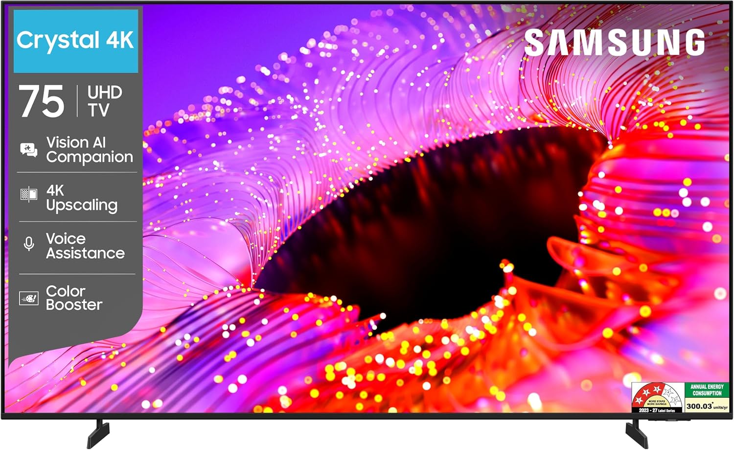 Samsung 75-inch Crystal UHD 4K Vision AI 2026 Smart TV UA75UE85AHULXL Amazon sale
