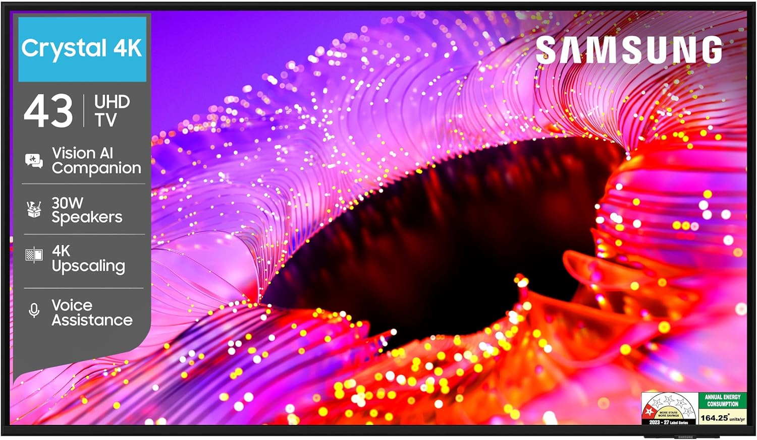 Samsung 43-inch Crystal UHD 4K Vision AI 2026 Smart TV Amazon sale