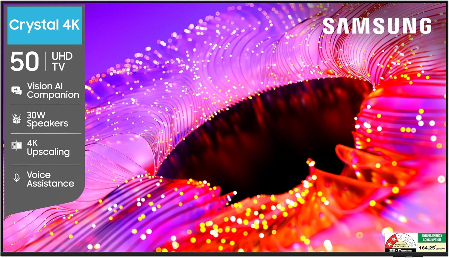 Samsung 50-inch Crystal UHD 4K Vision AI 2026 Smart TV UA50UE83AHULXL Amazon sale
