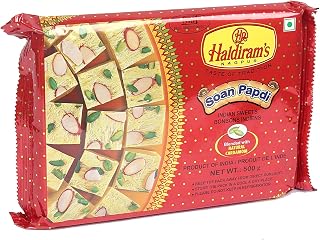 Haldiram's Nagpur Soanpapdi, Regular, 500 Gram Almond Amazon sale