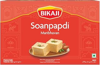 Bikaji Soan Papdi Manbhavan 900 gm ManBhavan (Soan Papdi) Amazon sale