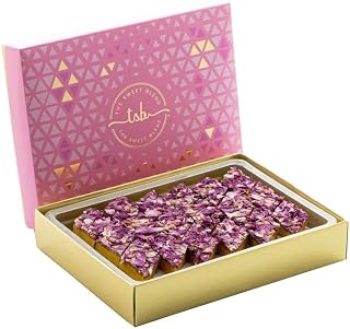 THE SWEET BLEND Rose Kaju Katli 500g | Gulab Gulkand Flavoured Cashew Mithai | Authentic I Amazon sale