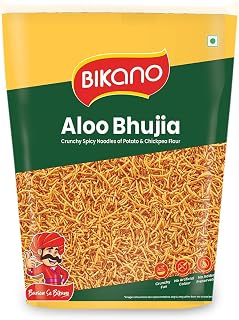 Bikano Aloo Bhujia | Crunchy and Spicy Aloo Bhujia Snack | Perfect Tea-Time Namkeen – 1kg Amazon sale