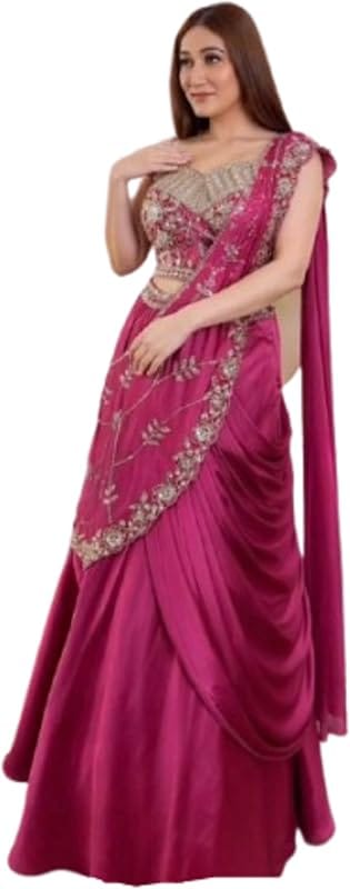 Anouk Floral Print Lehenga Choli