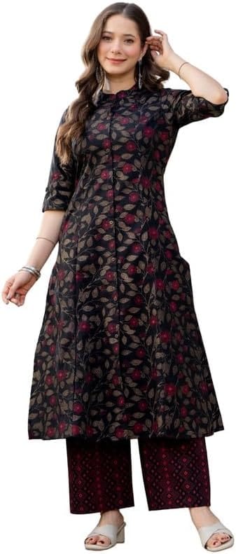 Anouk Plus Cotton Palazzo Set