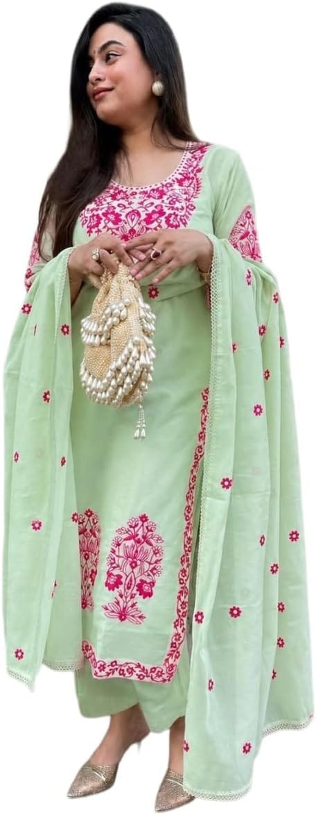 Anouk Embroidered Kurta Set