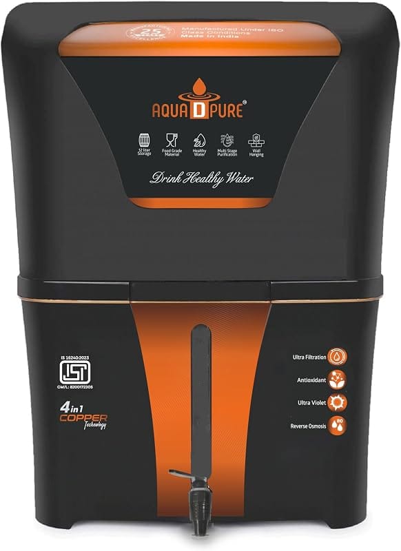 AQUA D PURE 4-in-1 Copper RO Water Purifier