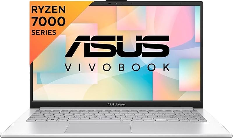 ASUS VivoBook 16 AMD Ryzen 5 laptop silver