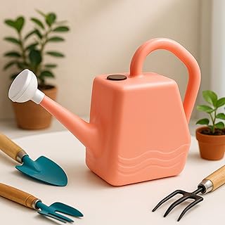 ecofynd 2 Liters Plastic Watering Can with Long Spout for Indoor & Outdoor Gardening, Idea Amazon sale