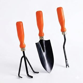 UGAOO Gardening Tools Kit for Home Garden – 3 Pcs Garden Tools Set with Wide Trowel, Culti Amazon sale
