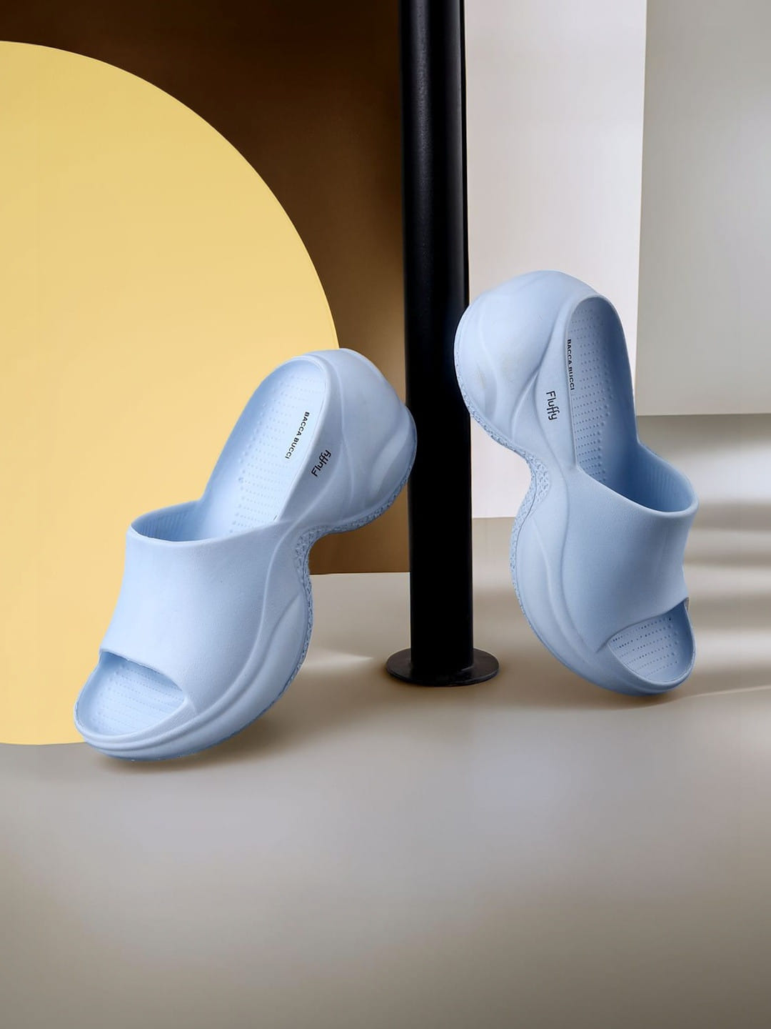 Bagsy Malone Women Blue Slides