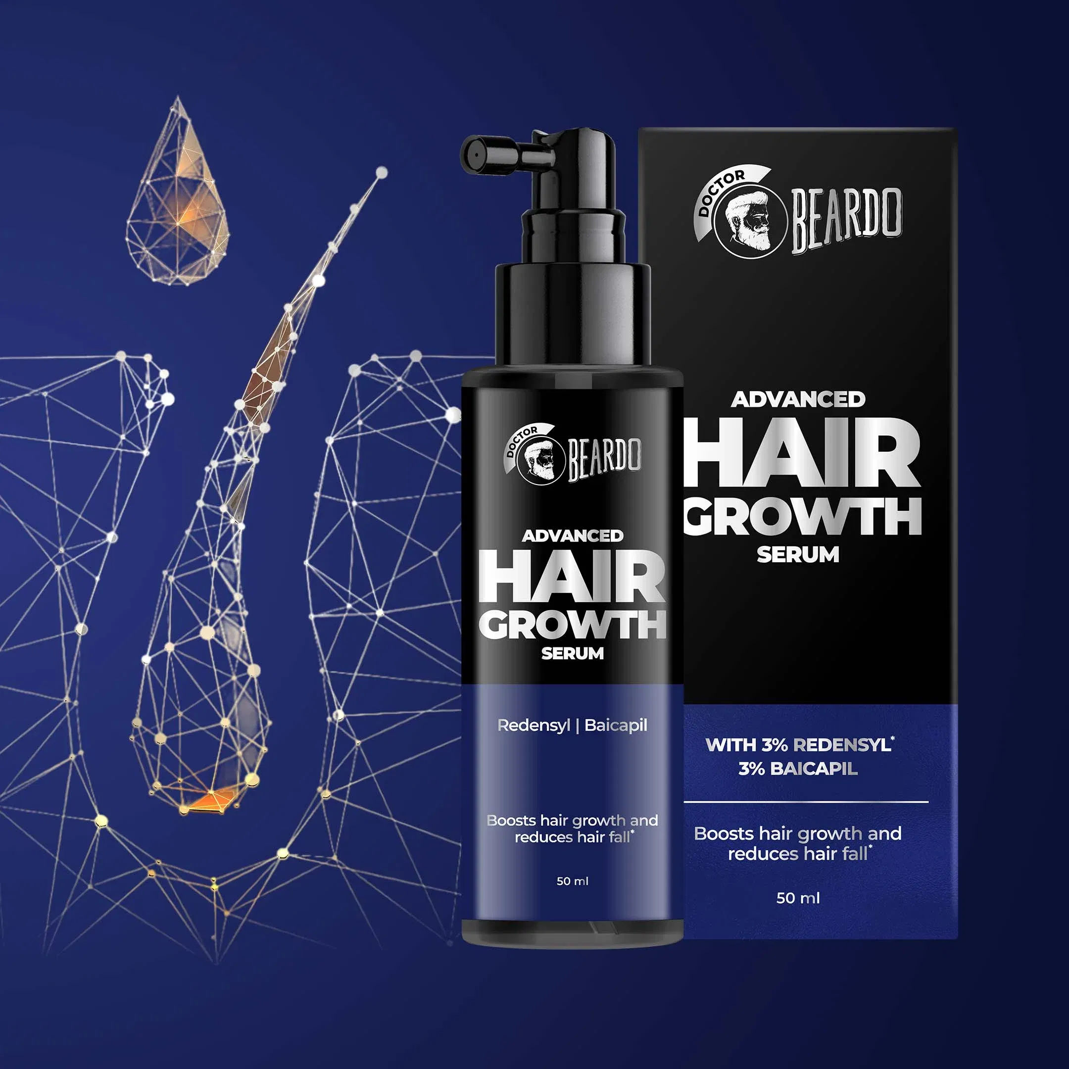 Advanced Hair Growth Serum Beardo sale