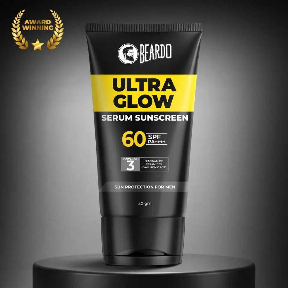 Ultra Glow Serum Sunscreen SPF 60 PA++++ Beardo sale