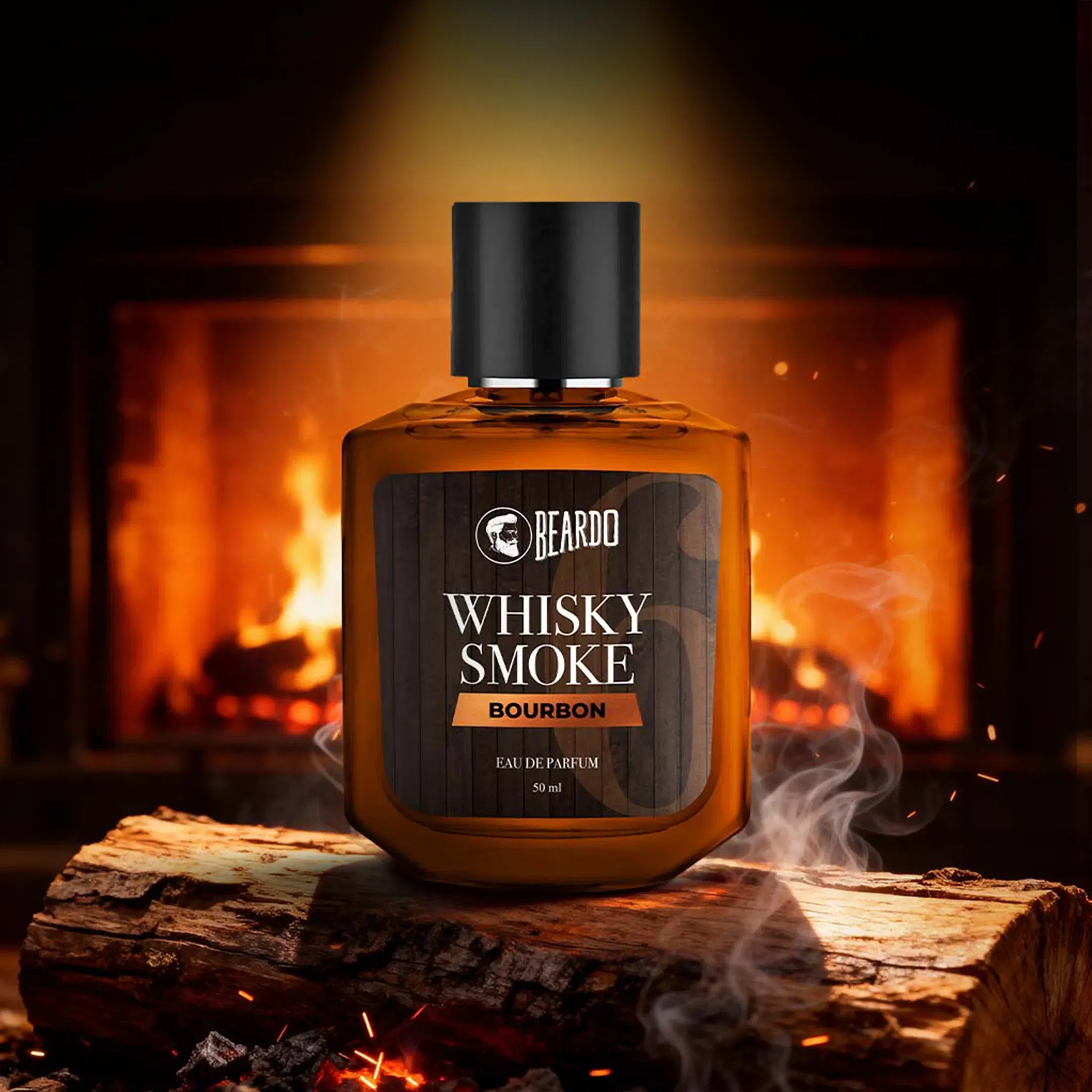 Beardo Whisky Smoke Bourbon Eau De Parfum, 50 ml Beardo sale