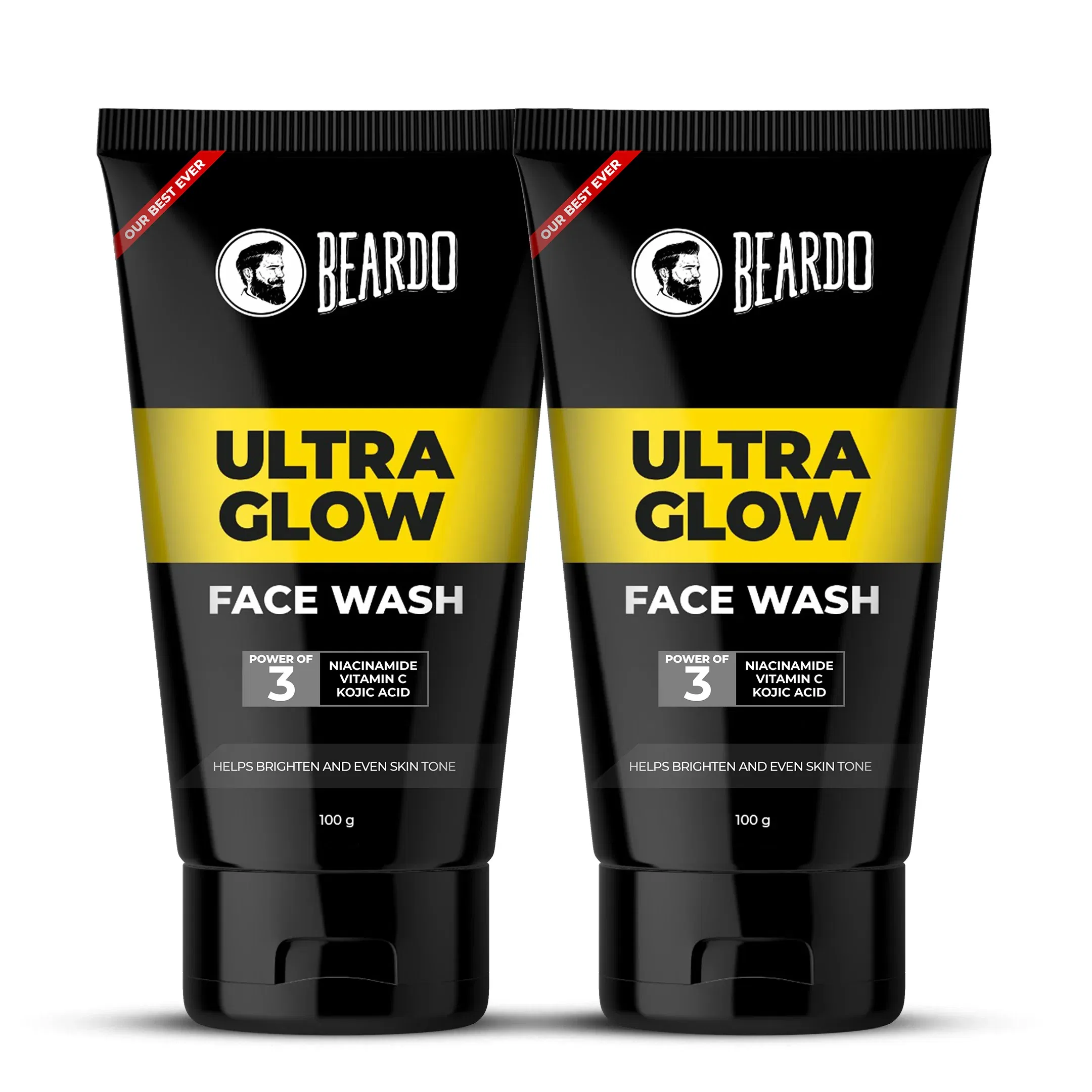Beardo Ultraglow Facewash for Men (Pack of 2) Beardo sale