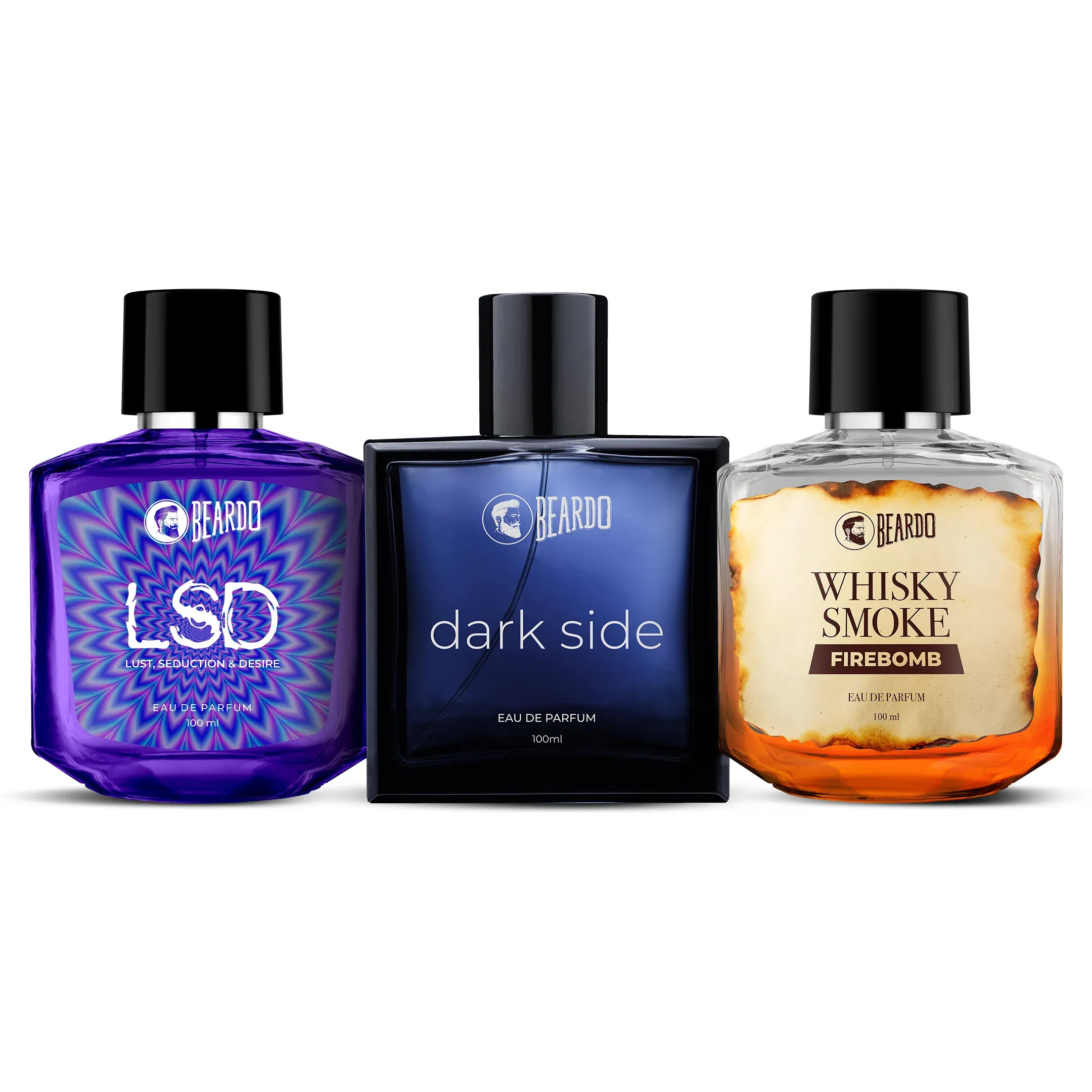 Hollywood Icon Perfumes Combo (100mlx3) Beardo sale