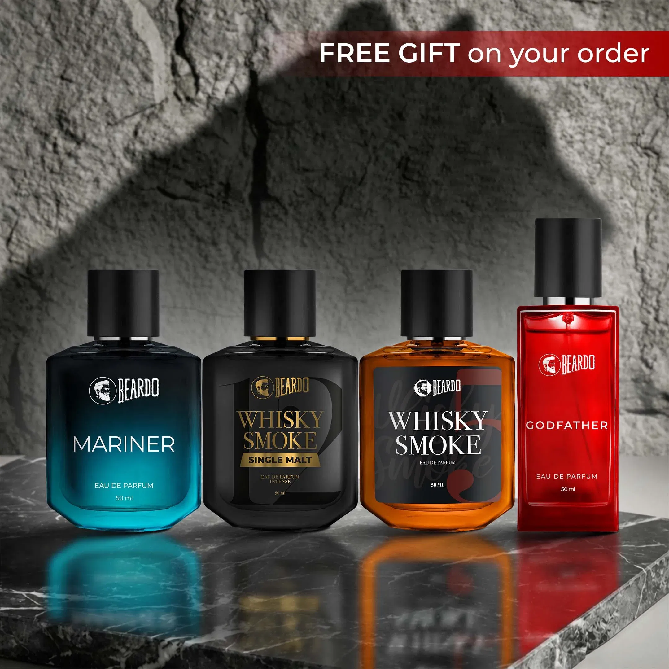 Thug Life Perfume Combo (50ml x 4) Beardo sale