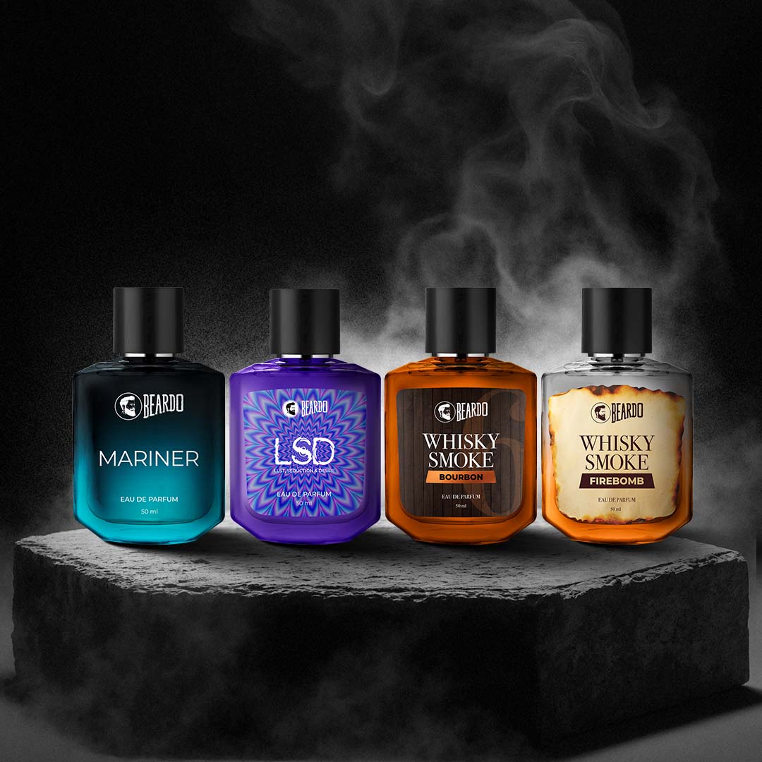 Beardo Best Seller Perfumes Combo (50ml x 4) Beardo sale