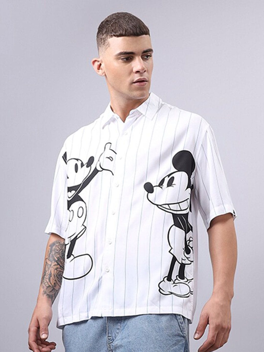 Men's Half Sleeve Casual Shirt Bewakoof sale