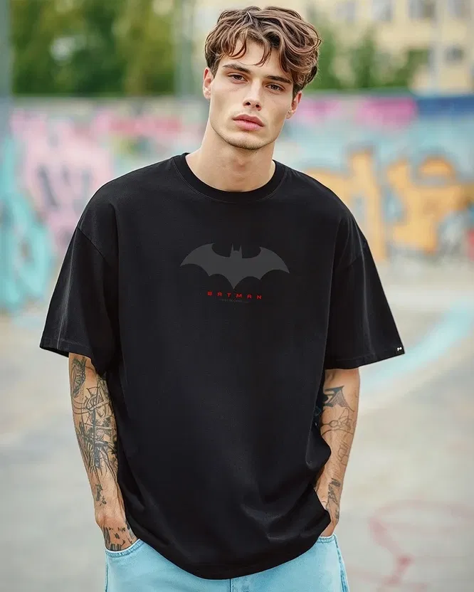 Bewakoof Batman Graphic Print T-Shirt