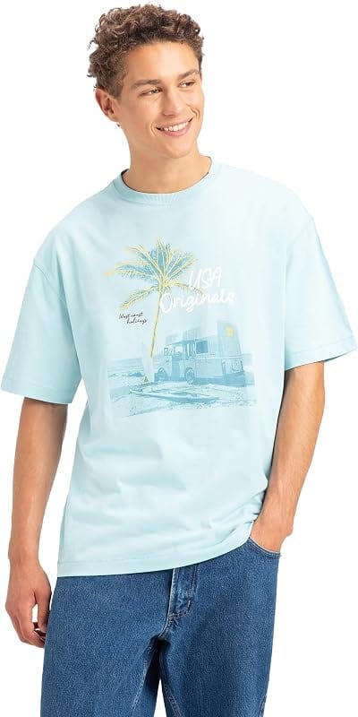 Bewakoof Men Graphic Printed T-Shirt