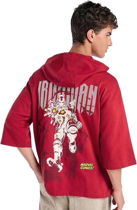 Bewakoof Men's Hoodie Sweatshirt