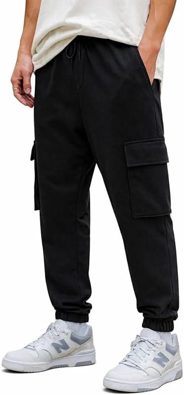 Bewakoof Men's Slim-Fit Jogger Pants
