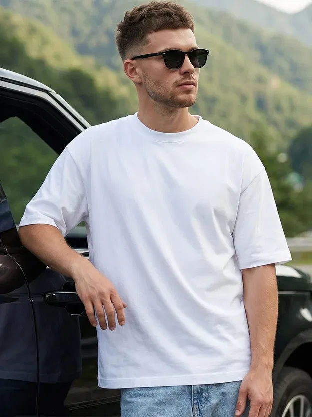 Bewakoof Oversized Colourblock T-Shirt