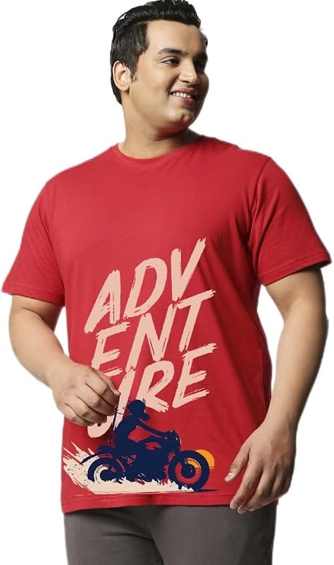 Bewakoof Men Graphic Printed Oversized T-Shirt