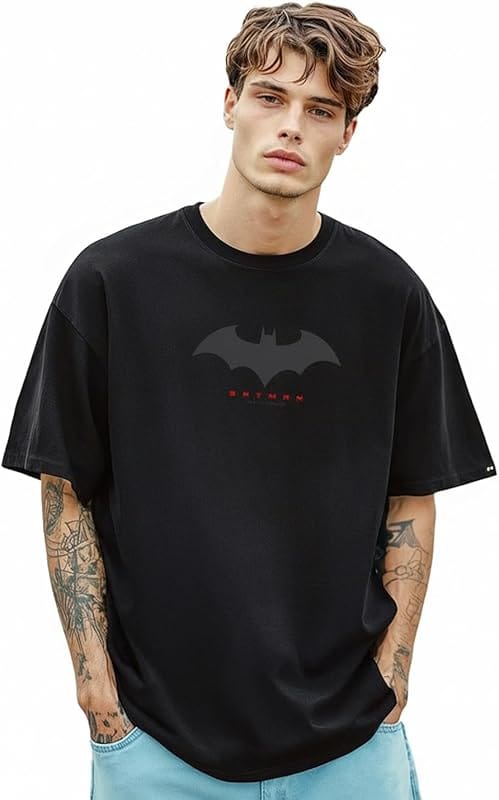 Bewakoof Men Oversized T-Shirt Combo Pack of 2