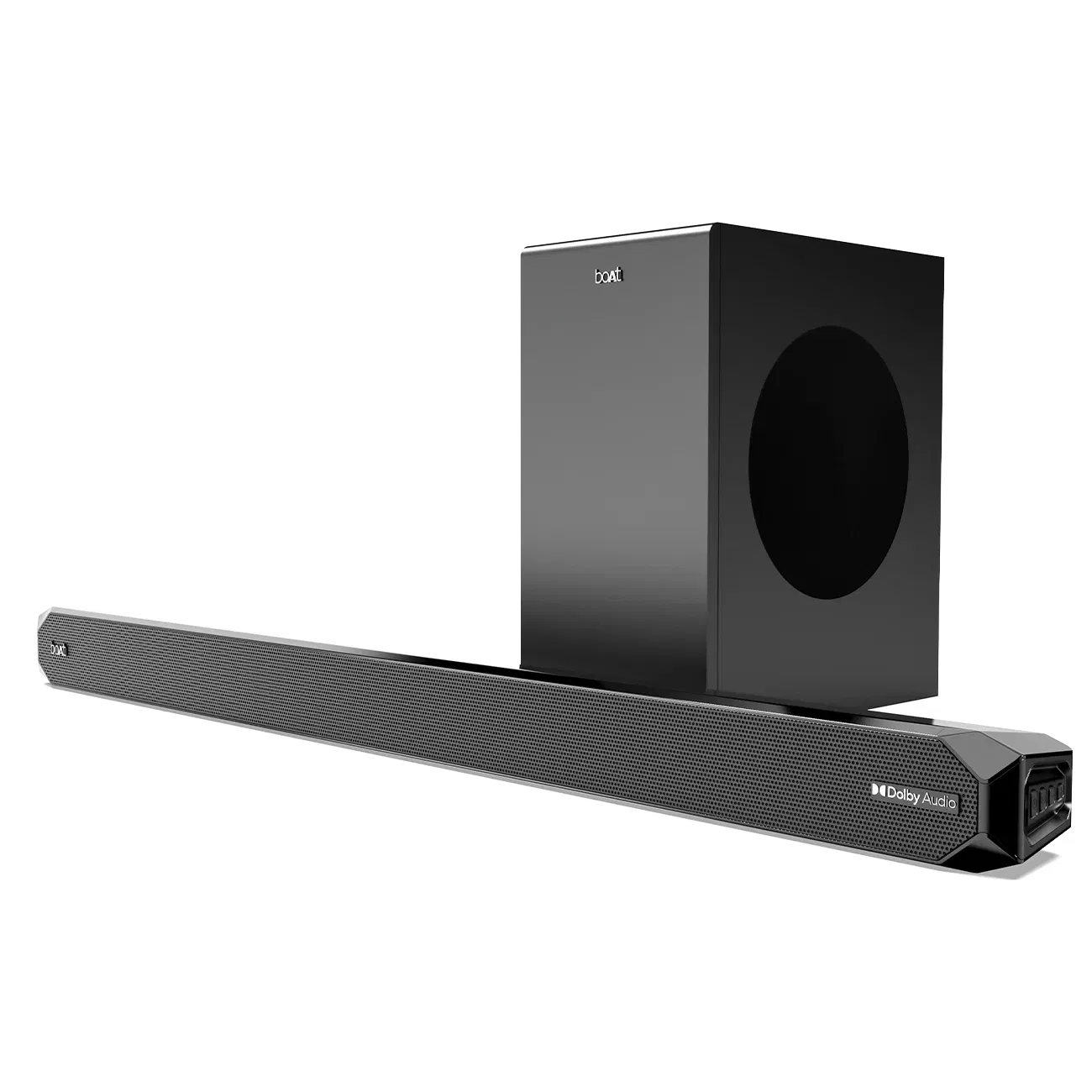 boAt Aavante Bar A2060 Dolby 160W Dolby Soundbar, 2.1 Channel with Wired Subwoofer, Master Remote Co boAt sale