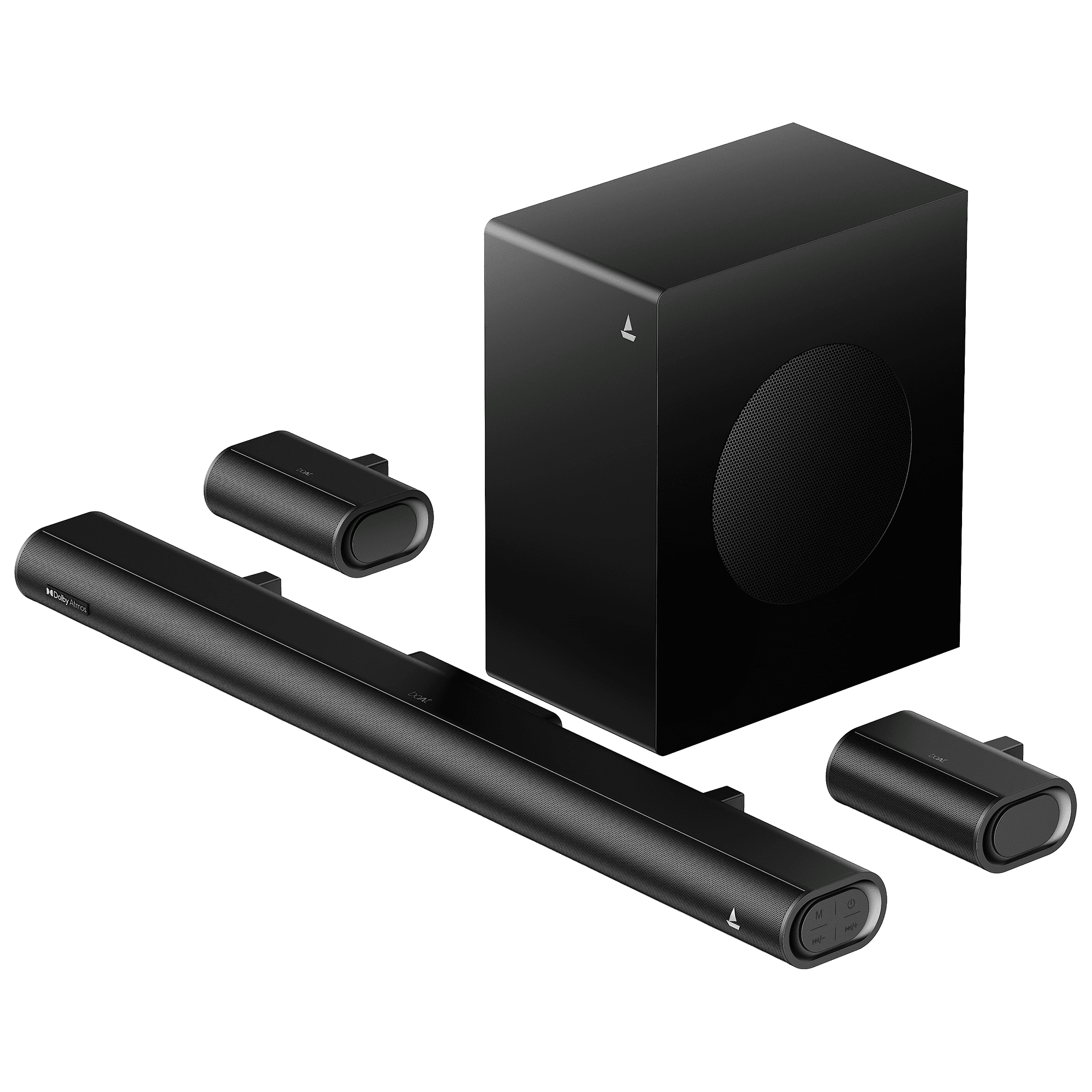 boAt Aavante Prime 5.1 5000DA 500W 5.1 Channel Soundbar with Dolby Atmos, Bluetooth v5.3 & Master Re boAt sale