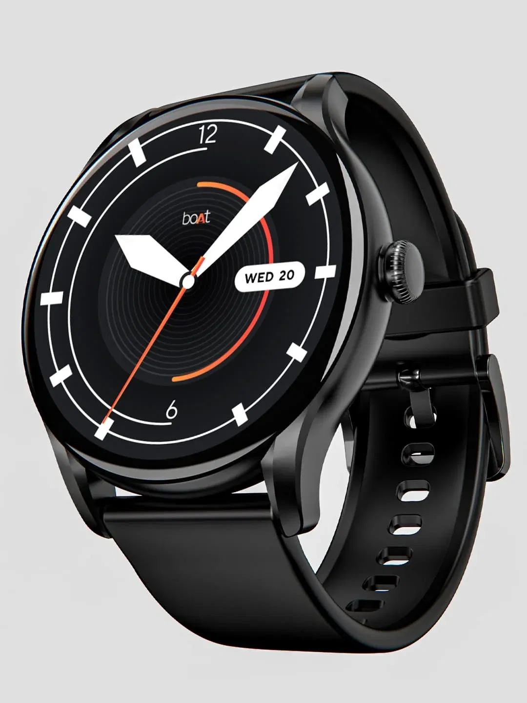 boAt Lunar Connect Ace Round AMOLED Smartwatch boAt sale