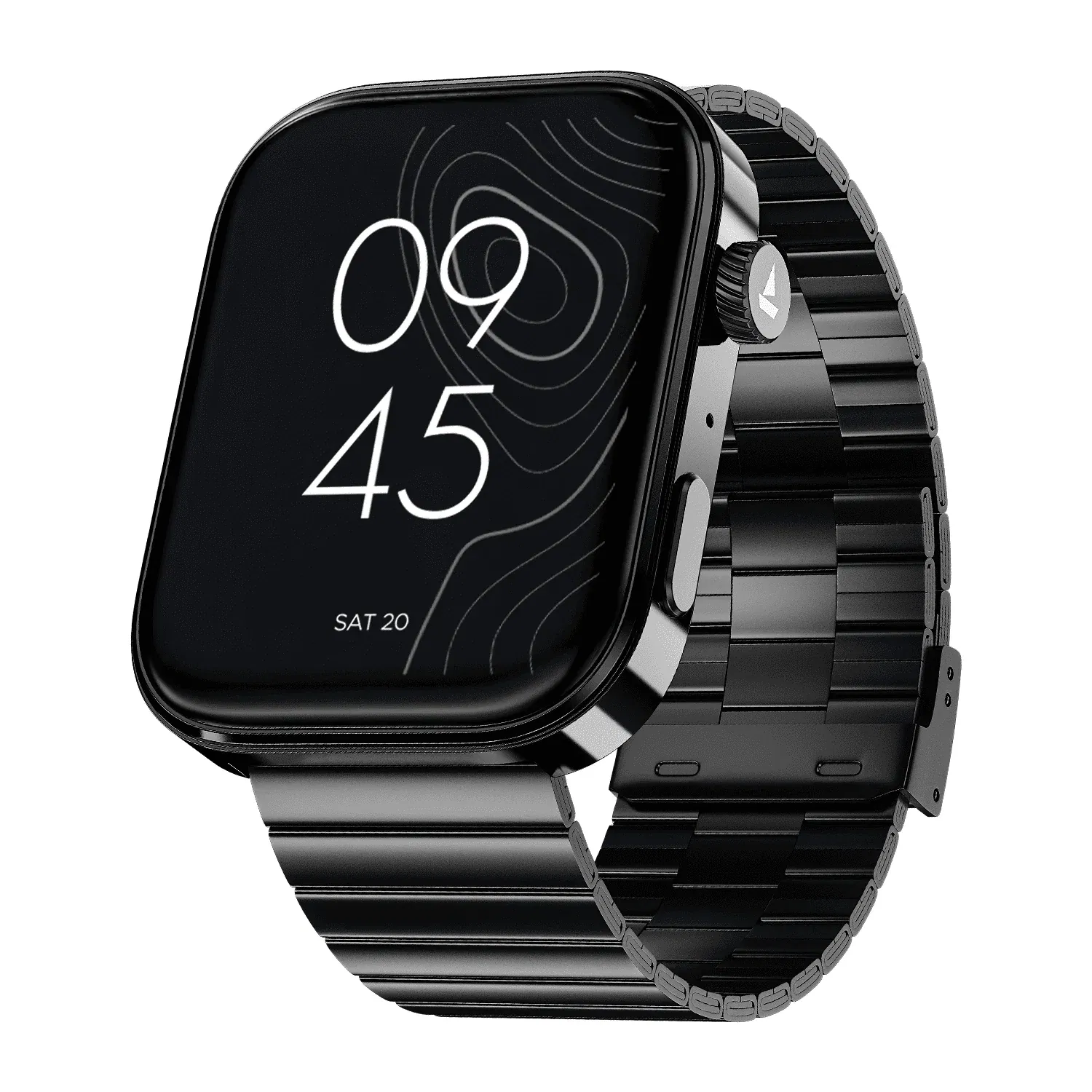 boAt Chrome Endeavour Smartwatch with 1.96 inch AMOLED boAt sale