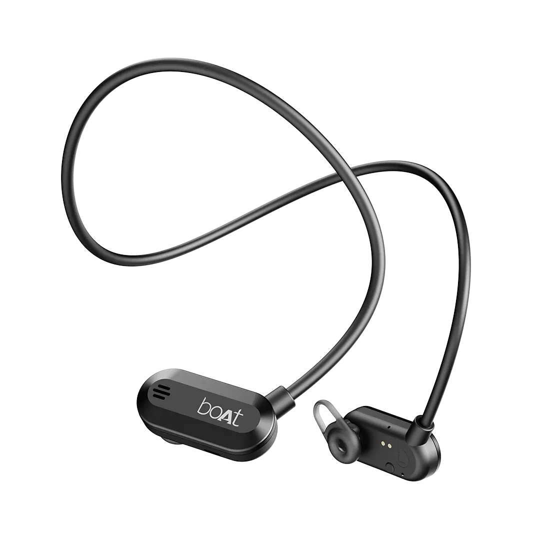 boAt Rockerz 261 Pro Wireless Neckband, Ink Black boAt sale