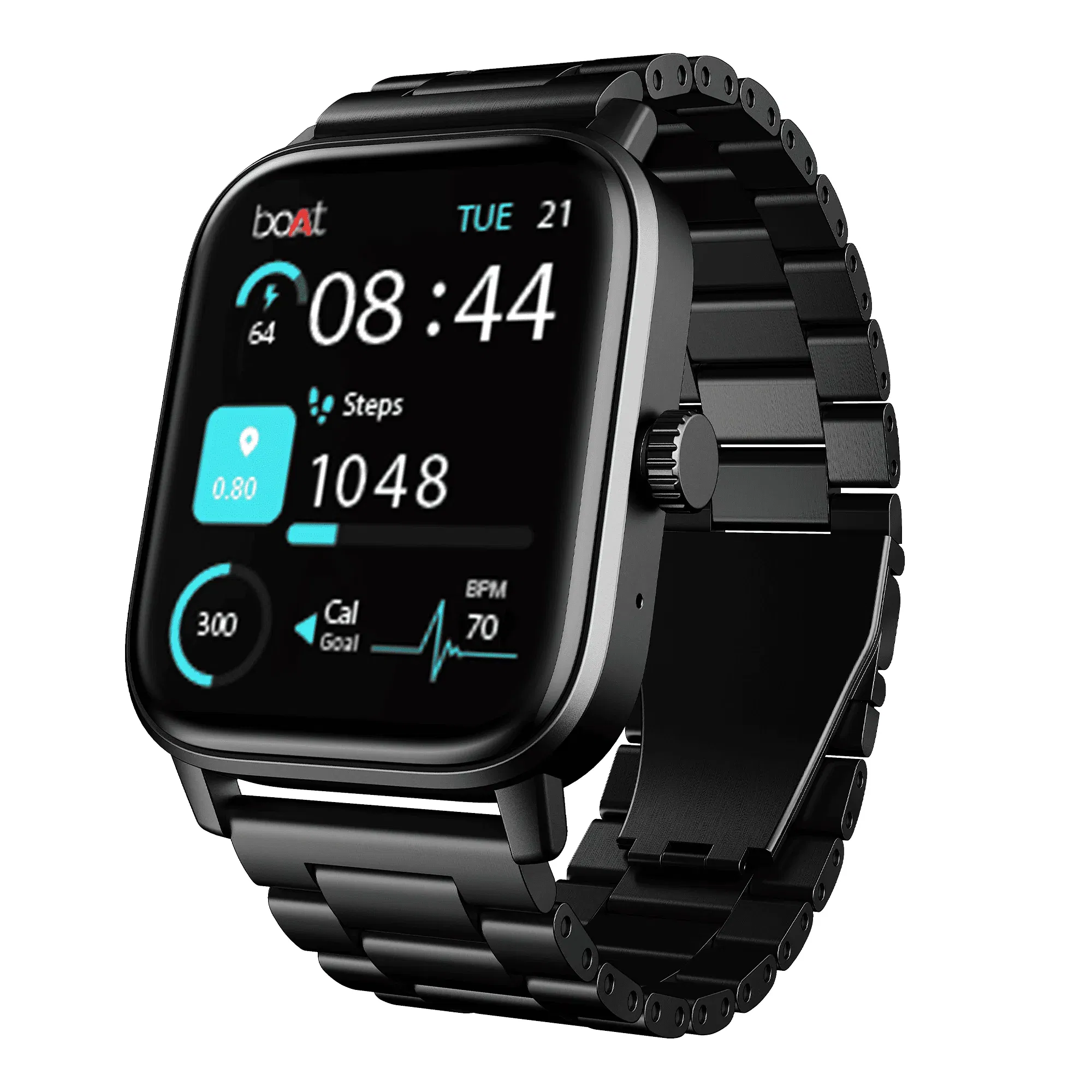 boAt Wave Call 3 Smartwatch, 1.83-inch HD Display, Bold Black boAt sale