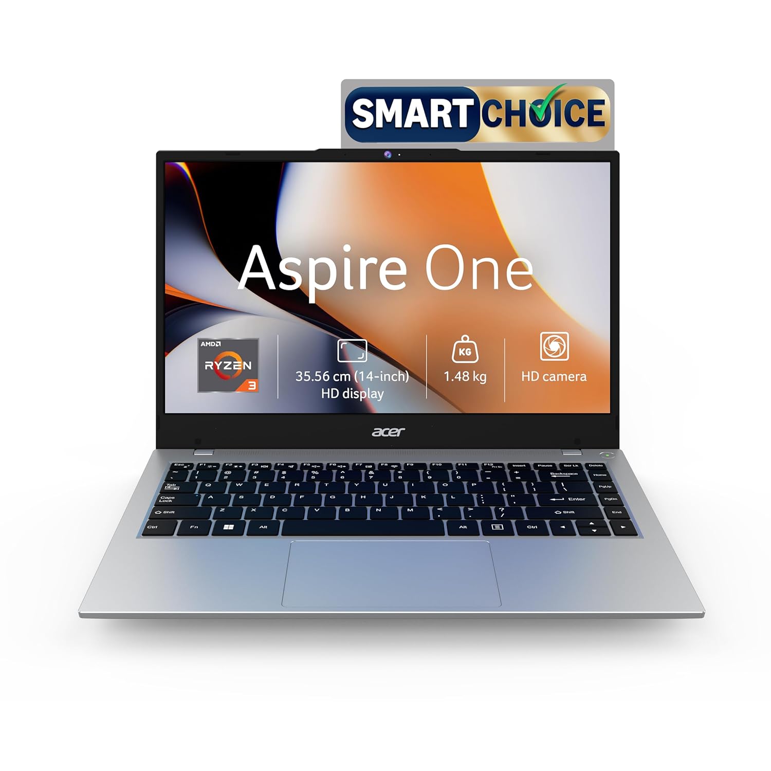 Acer Aspire One 14 (Ryzen 3-7320U, 8GB/256GB) Amazon sale