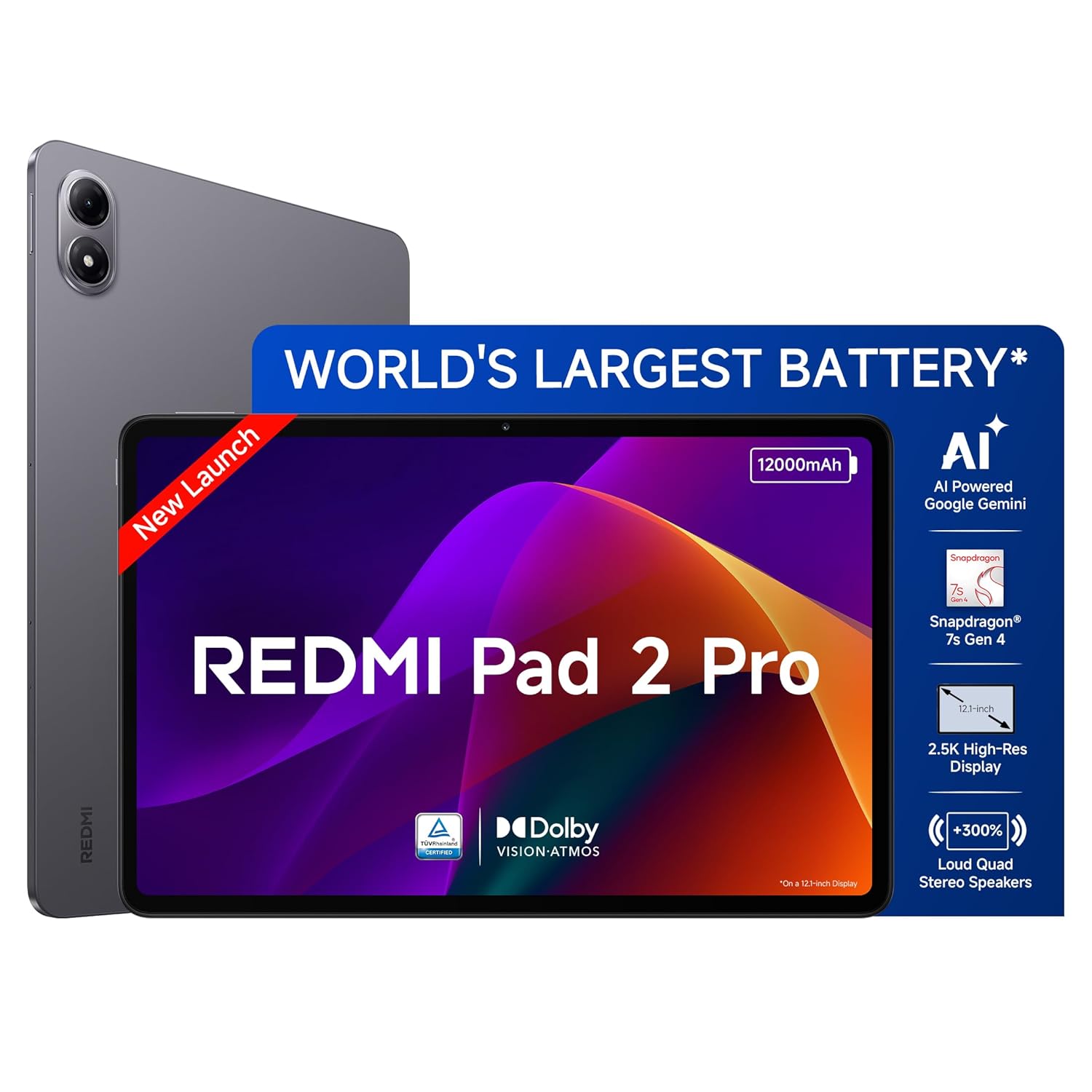 Redmi Pad 2 Pro (12.1-inch, 12,000mAh) Amazon sale