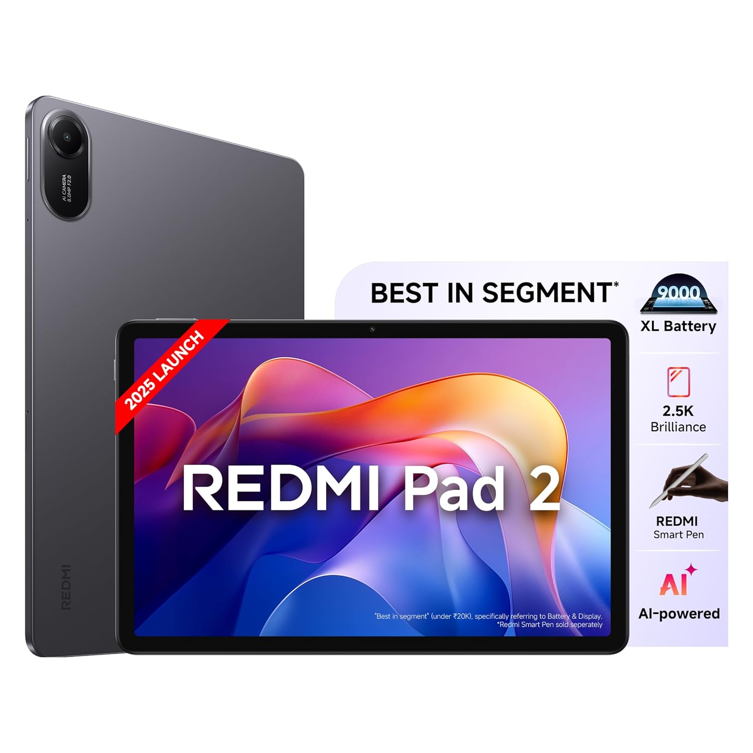 Redmi Pad 2 (11-inch 2.5K, pen support) Amazon sale