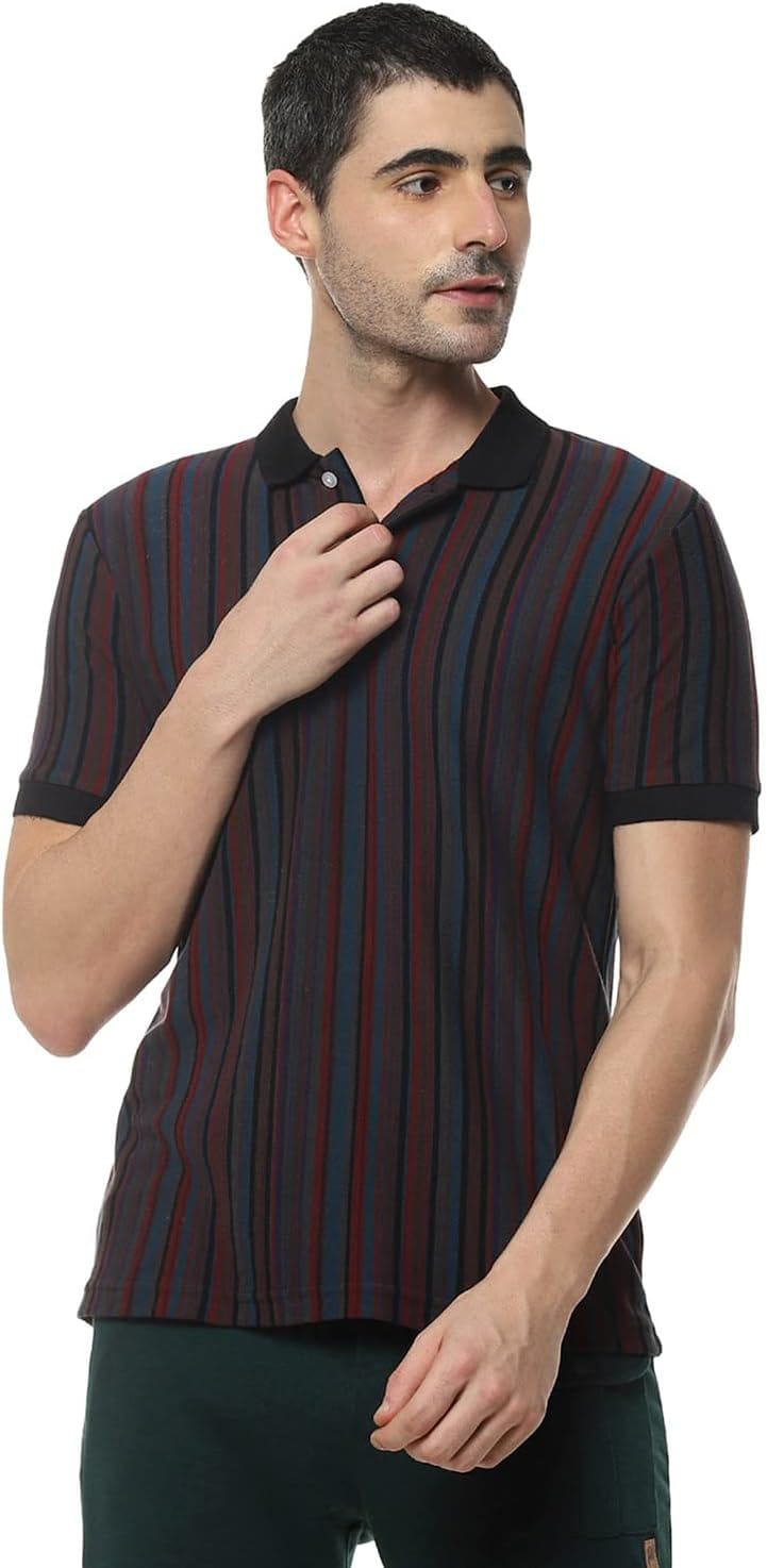 Campus Sutra Men's Printed Cotton T-Shirt