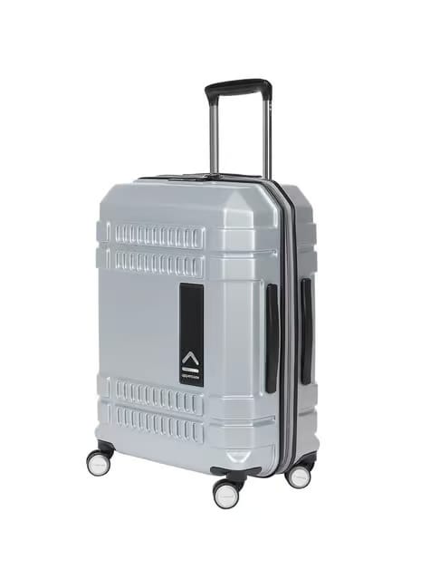 Uppercase Bullet Silver Textured Hard Medium Trolley Bag - 27.5 inch Tata CLiQ sale