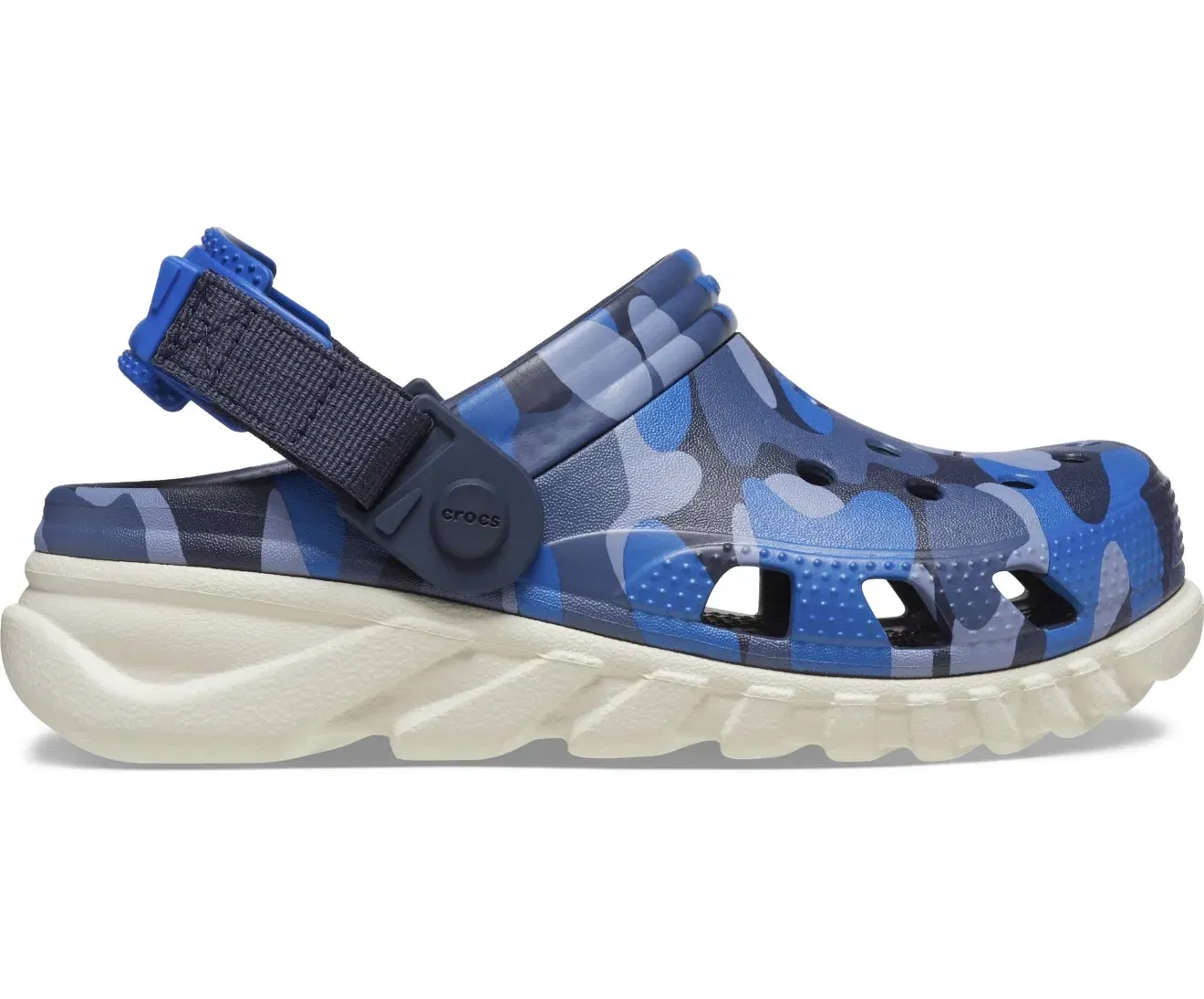 Duet Max II Camo Redux Navy/Stucco Toddler Clog Crocs sale