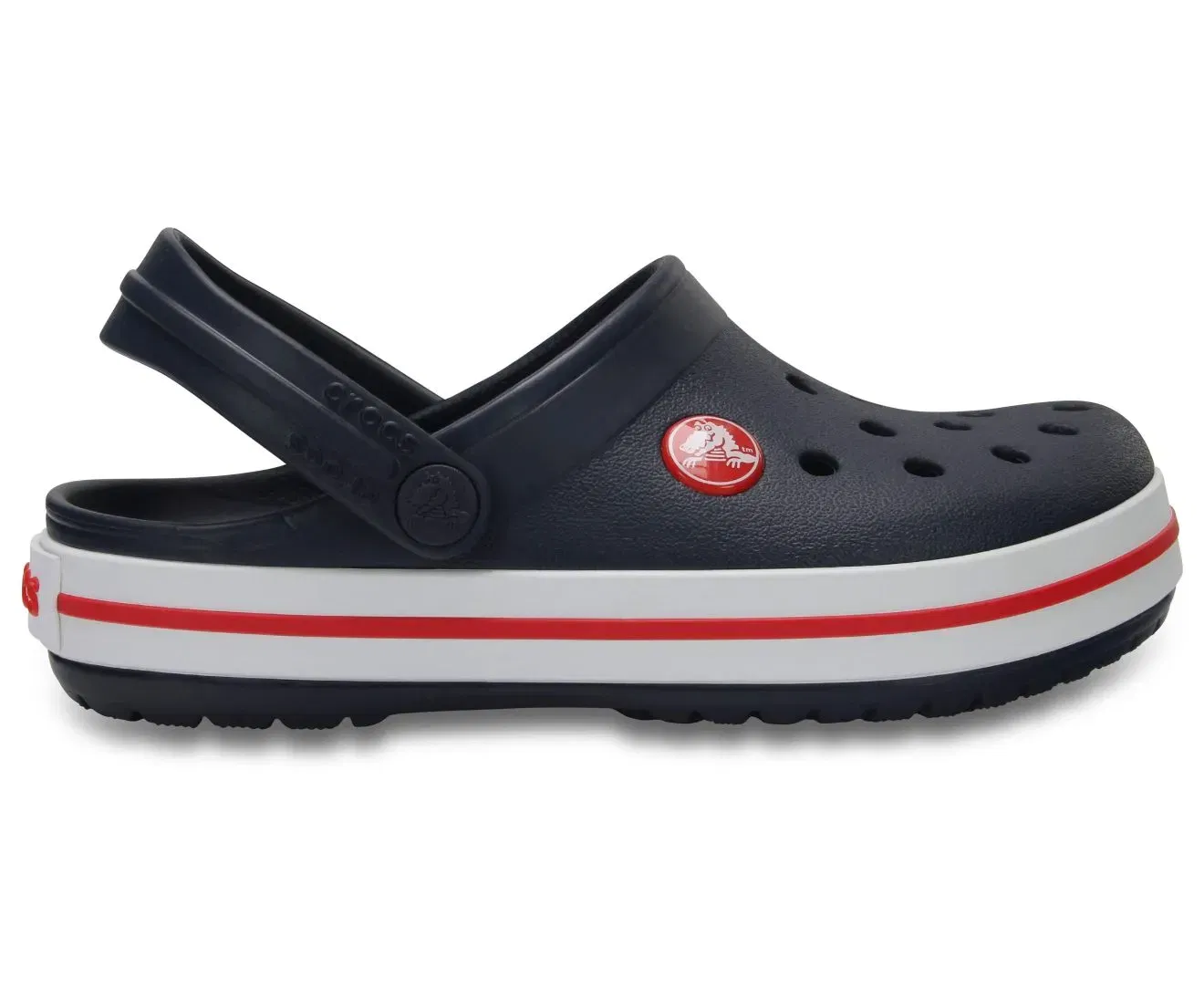 Crocband Navy/Red Toddler Clog Crocs sale