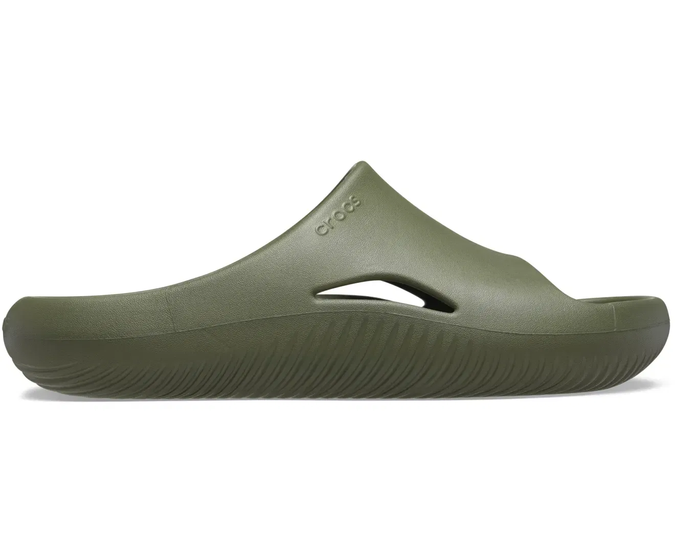 Mellow Recovery Green Unisex Slide Crocs sale